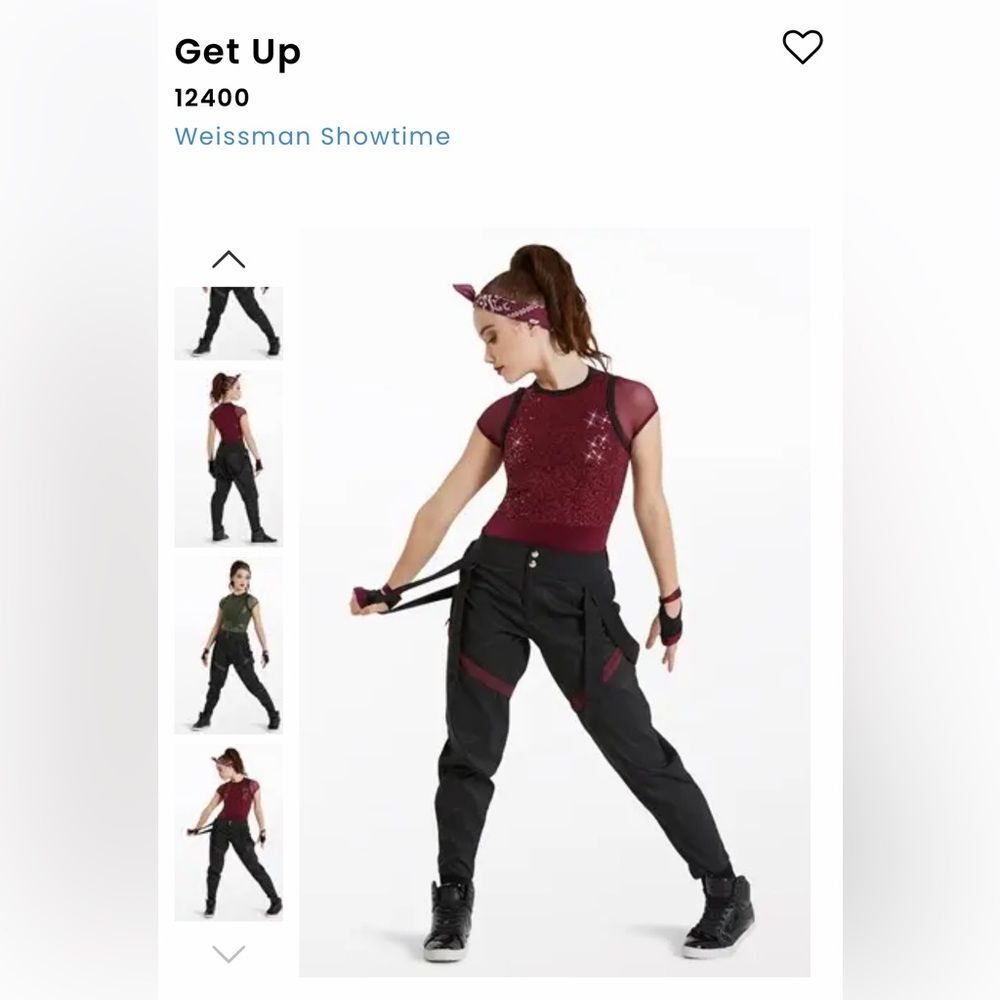 Weissman “Get Up” 12400 Costume